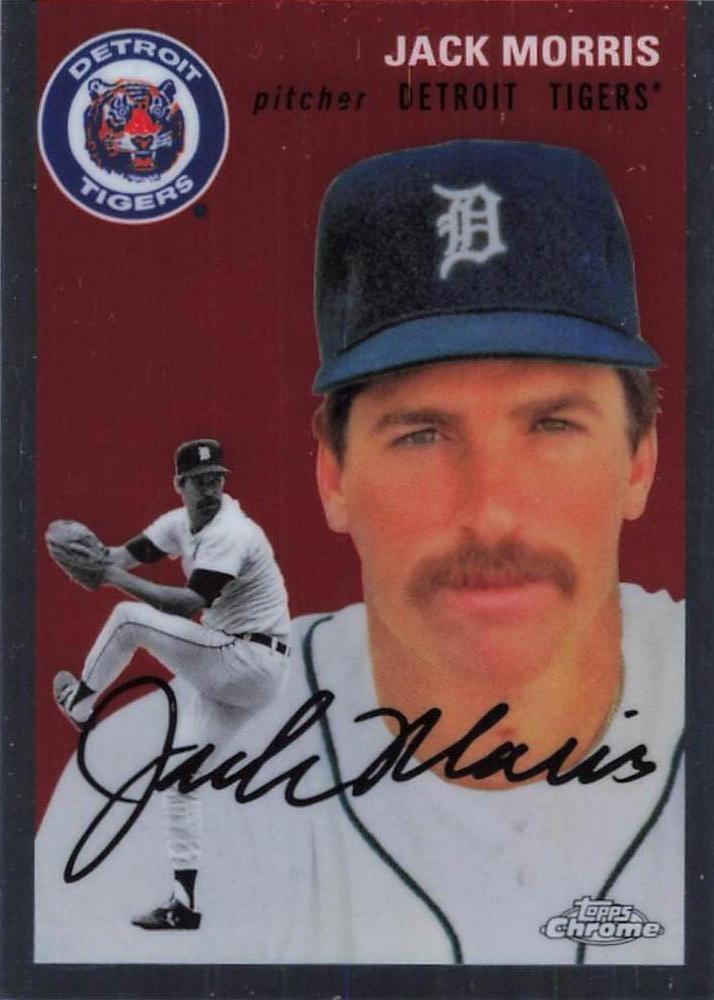 #389 Jack Morris - Detroit Tigers - 2023 Topps Chrome Platinum Anniversary Baseball