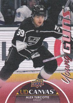 #C389 Alex Turcotte - Los Angeles Kings - 2021-22 Upper Deck - UD Canvas Hockey