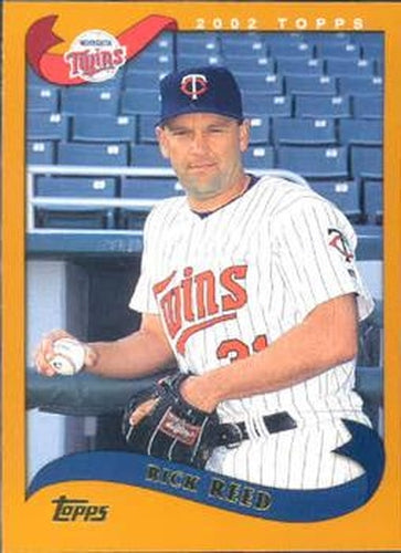 #389 Rick Reed - Minnesota Twins - 2002 Topps Baseball