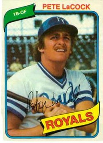 #389 Pete LaCock - Kansas City Royals - 1980 Topps Baseball