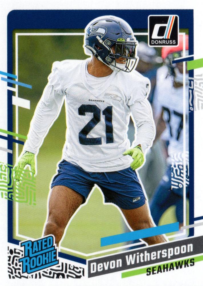 #389 Devon Witherspoon - Seattle Seahawks - 2023 Donruss Football
