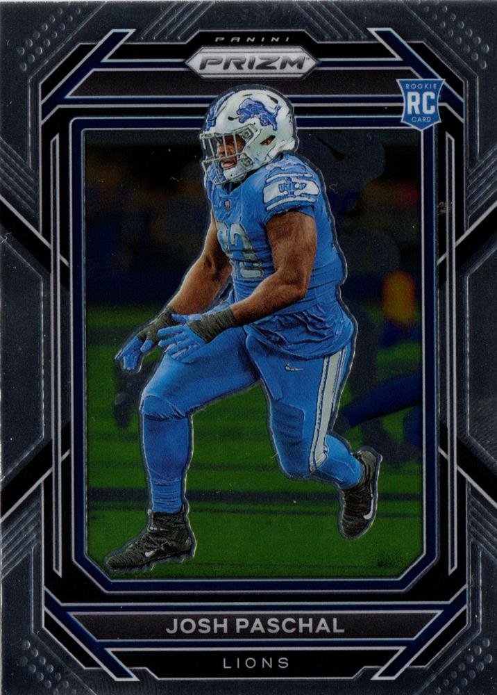 #389 Josh Paschal - Detroit Lions - 2022 Panini Prizm Football