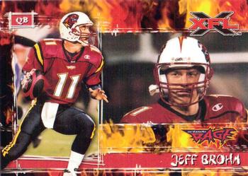 #38 Jeff Brohm - Orlando Rage - 2001 Topps XFL Football