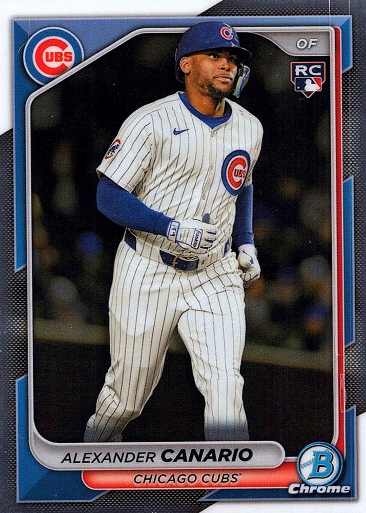 #38 Alexander Canario - Chicago Cubs - 2024 Bowman Chrome Baseball