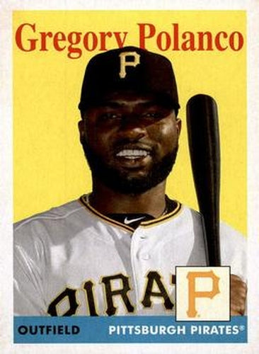 #38 Gregory Polanco - Pittsburgh Pirates - 2019 Topps Archives Baseball