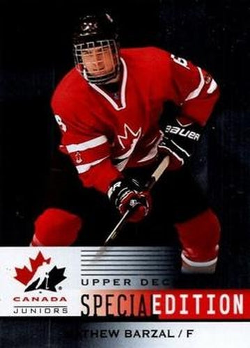 #SE-38 Mathew Barzal - Canada - 2014 Upper Deck Team Canada Juniors - Special Edition Hockey