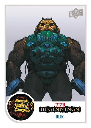 #38 Ulik - 2022 Upper Deck Marvel Beginnings