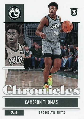 #38 Cameron Thomas - Brooklyn Nets - 2021-22 Panini Chronicles Basketball