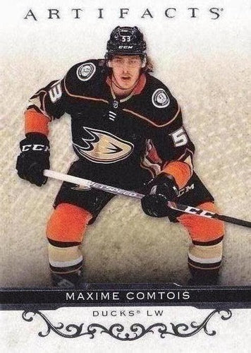 #38 Maxime Comtois - Anaheim Ducks - 2021-22 Upper Deck Artifacts Hockey