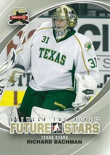 #38 Richard Bachman - Texas Stars - 2011-12 In The Game Between The Pipes Hockey