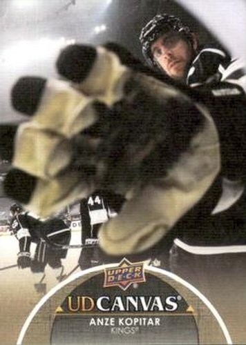 #C38 Anze Kopitar - Los Angeles Kings - 2021-22 Upper Deck - UD Canvas Hockey