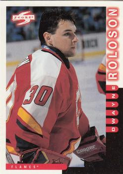 #38 Dwayne Roloson - Calgary Flames - 1997-98 Score Hockey