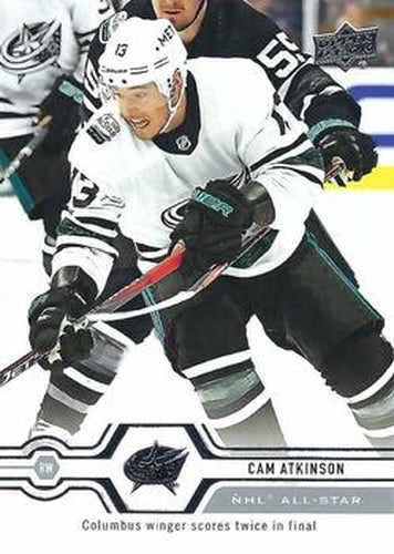 #538 Cam Atkinson - Columbus Blue Jackets - 2019-20 Upper Deck Hockey