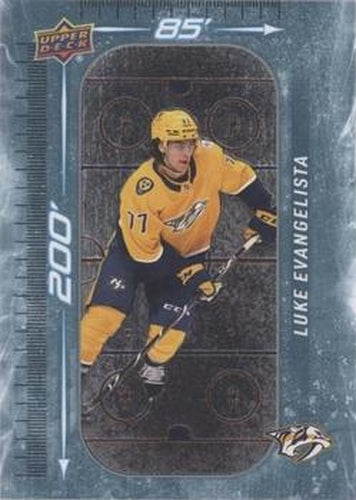 #DM-38 Luke Evangelista - Nashville Predators - 2023-24 Upper Deck - 200' x 85' Hockey