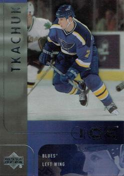 #38 Keith Tkachuk - St. Louis Blues - 2001-02 Upper Deck Ice Hockey