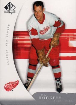 #38 Gordie Howe - Detroit Red Wings - 2005-06 SP Authentic Hockey