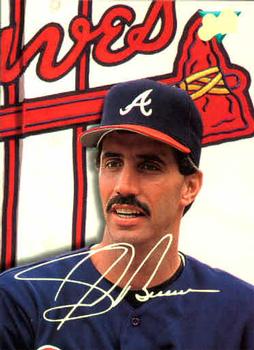 #38 Sid Bream - Atlanta Braves - 1993 Studio Baseball