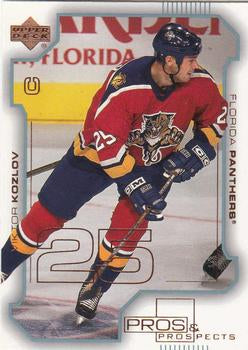 #38 Viktor Kozlov - Florida Panthers - 2000-01 Upper Deck Pros & Prospects Hockey