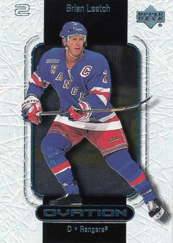 #38 Brian Leetch - New York Rangers - 1999-00 Upper Deck Ovation Hockey