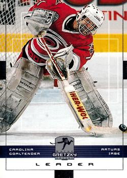#38 Arturs Irbe - Carolina Hurricanes - 1999-00 Upper Deck Wayne Gretzky Hockey