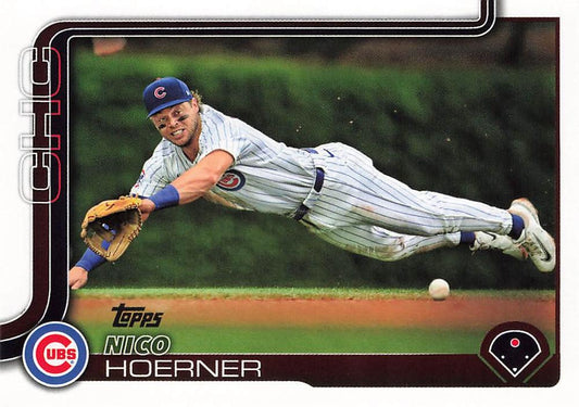 #38 Nico Hoerner - Chicago Cubs - 2025 Topps Baseball