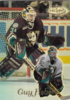 #38 Guy Hebert - Anaheim Mighty Ducks - 1999-00 Topps Gold Label Hockey