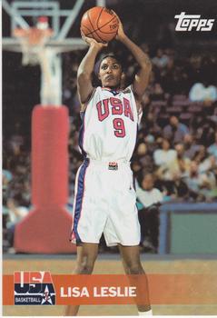 #38 Lisa Leslie - USA - 2000 Topps Team USA Basketball