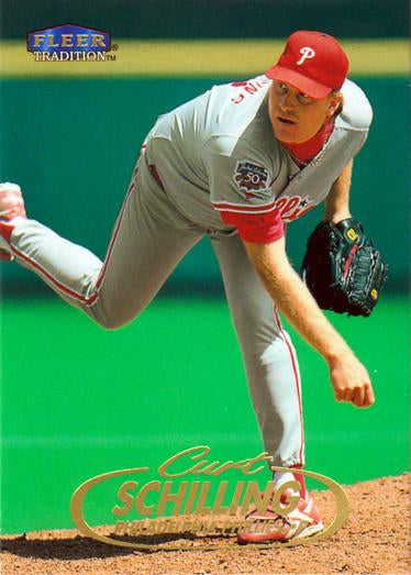 #38 Curt Schilling - Philadelphia Phillies - 1998 Fleer Tradition Baseball