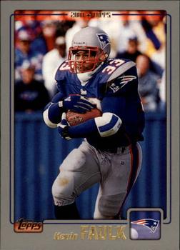 #38 Kevin Faulk - New England Patriots - 2001 Topps Football