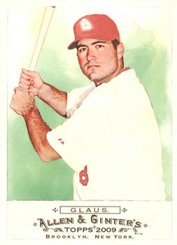 #38 Troy Glaus - St. Louis Cardinals - 2009 Topps Allen & Ginter Baseball
