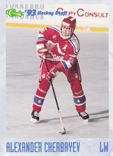 #38 Alexander Cherbayev - Russia - 1993 Classic '93 Hockey Draft Hockey