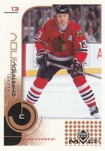 #38 Alexei Zhamnov - Chicago Blackhawks - 2002-03 Upper Deck MVP Hockey
