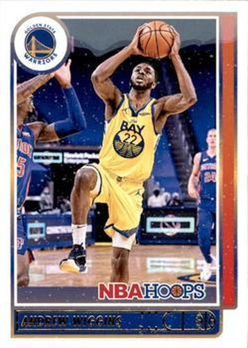 #38 Andrew Wiggins - Golden State Warriors - 2021-22 Hoops Winter Basketball