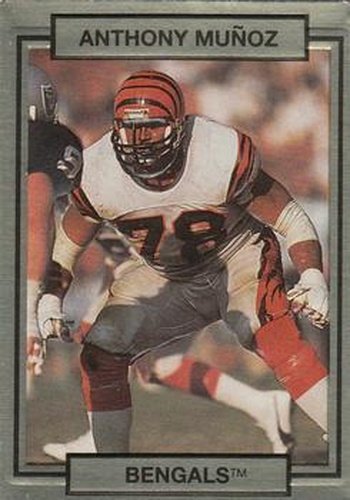 #38 Anthony Munoz - Cincinnati Bengals - 1990 Action Packed Football