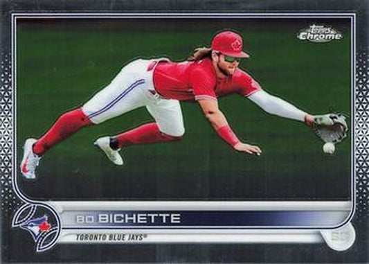 #38 Bo Bichette - Toronto Blue Jays - 2022 Topps Chrome Baseball
