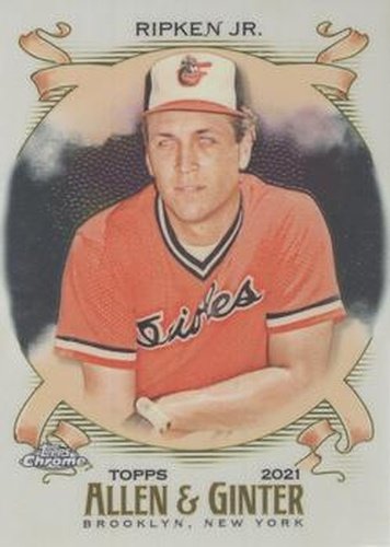 #38 Cal Ripken Jr. - Baltimore Orioles - 2021 Topps Allen & Ginter Chrome Baseball