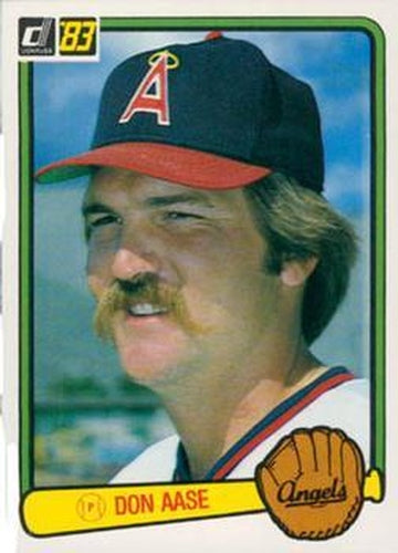 #38 Don Aase - California Angels - 1983 Donruss Baseball