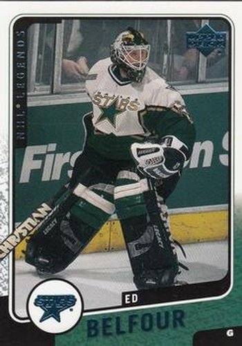 #38 Ed Belfour - Dallas Stars - 2000-01 Upper Deck Legends Hockey