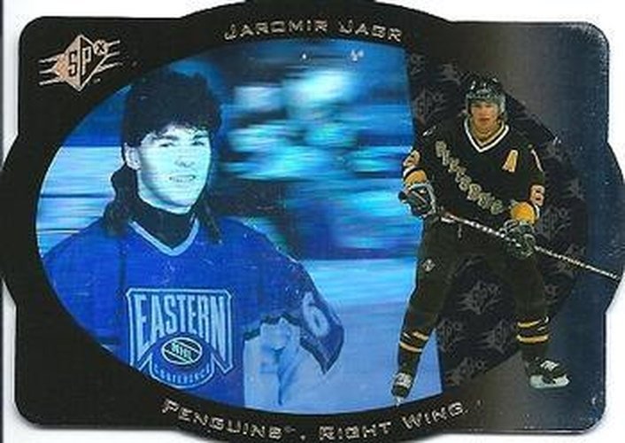 #38 Jaromir Jagr - Pittsburgh Penguins - 1996-97 SPx Hockey