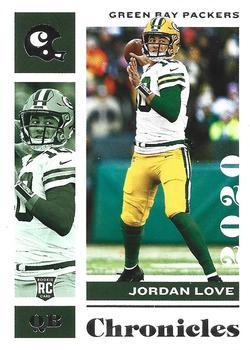 #38 Jordan Love - Green Bay Packers - 2020 Panini Chronicles Football