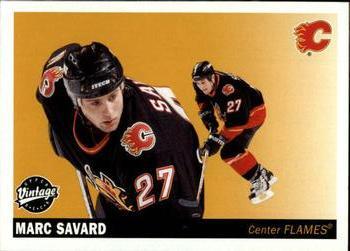 #38 Marc Savard - Calgary Flames - 2002-03 Upper Deck Vintage Hockey