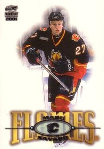 #38 Marc Savard - Calgary Flames - 2000-01 Pacific Paramount Hockey