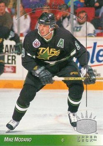 #38 Mike Modano - Dallas Stars - 1993-94 Upper Deck - SP Hockey