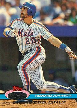 #NNO Howard Johnson - New York Mets - 1991 Stadium Club Members Only