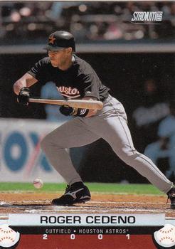 #38 Roger Cedeno - Houston Astros - 2001 Stadium Club Baseball