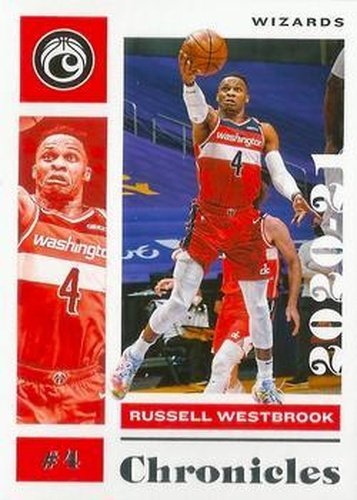 #38 Russell Westbrook - Washington Wizards - 2020-21 Panini Chronicles Basketball