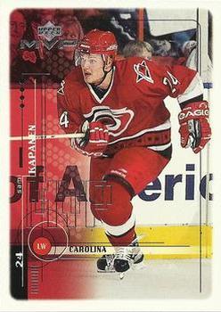 #38 Sami Kapanen - Carolina Hurricanes - 1998-99 Upper Deck MVP Hockey