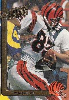 #38 Tim McGee - Cincinnati Bengals - 1991 Action Packed Football
