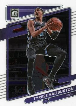 #38 Tyrese Haliburton - Sacramento Kings - 2021-22 Donruss Optic Basketball