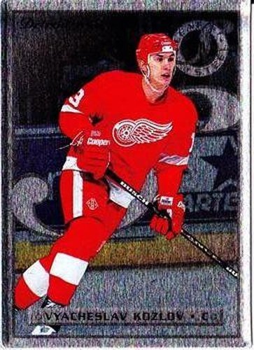 #38 Vyacheslav Kozlov - Detroit Red Wings - 1996-97 Leaf Preferred - Steel Hockey